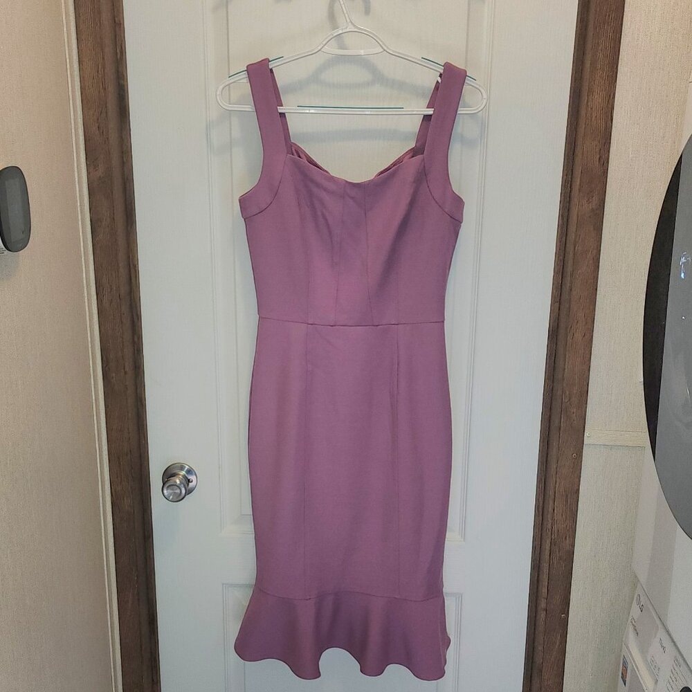 WHBM Flounce Hem Body Perfecting Dress